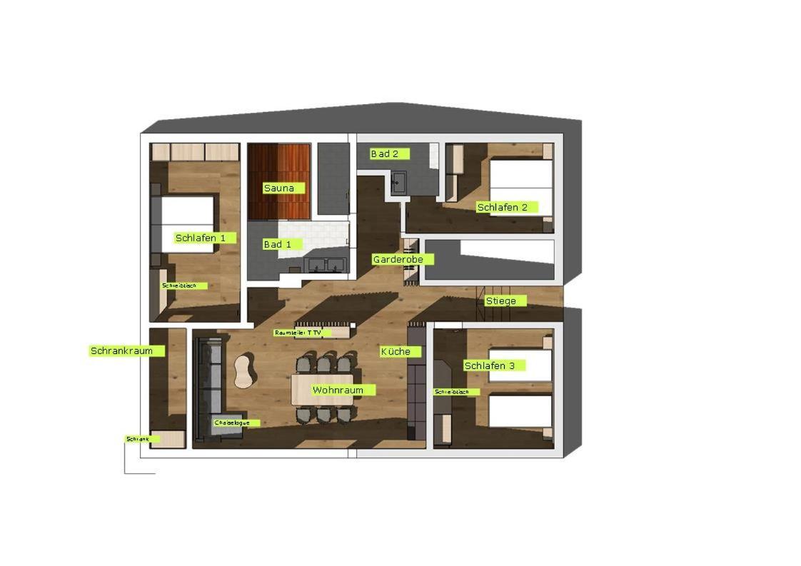 Biobauernhof Schneiderbauer Apartment Unken Luaran gambar